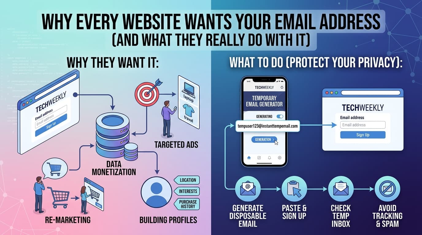 Why Every Website Wants Your Email Address (And What They Really Do With It)
